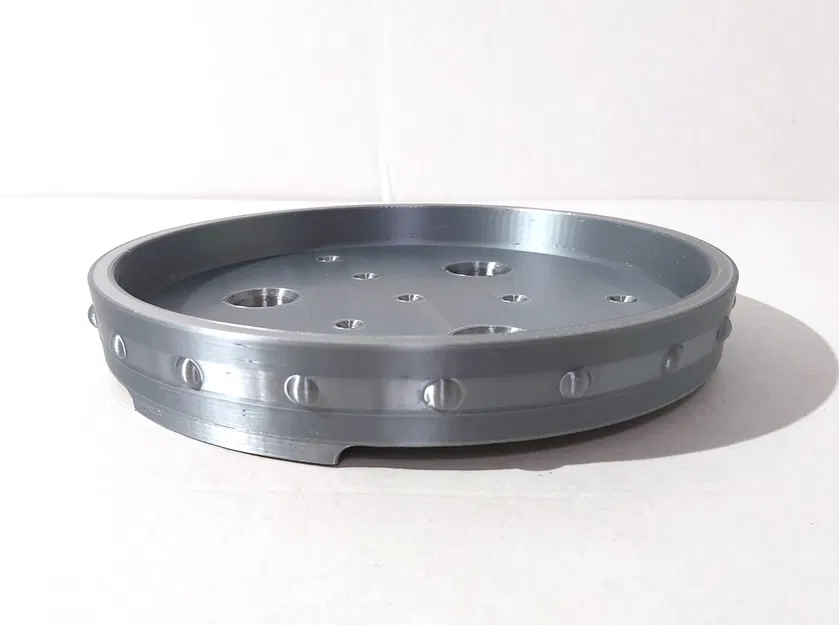 Chậu Bonsai 21 tròn dẹt 200x200x30mm - Image 2