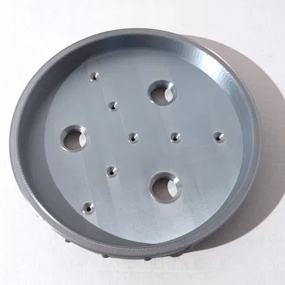 Chậu Bonsai 21 tròn dẹt 200x200x30mm