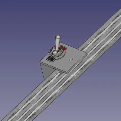 12mm Toggle Switch 2020 Mount