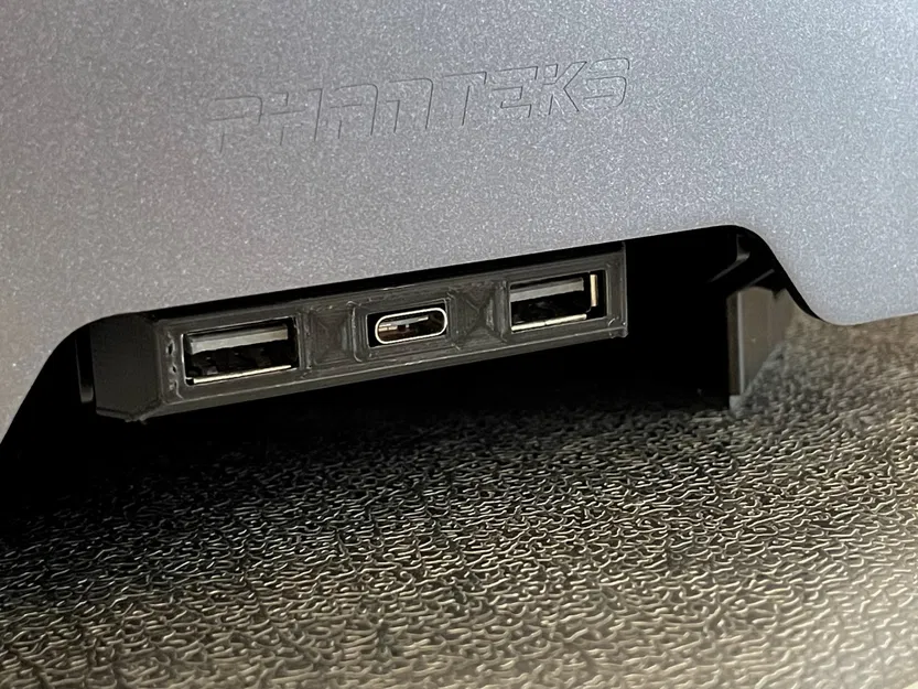 Phanteks Evolv Shift 2: Ốp và giá đỡ cổng USB mặt trước - Image 1
