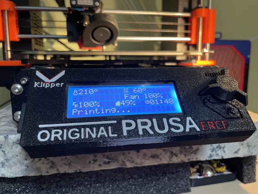 Vỏ LCD MK3 với logo Klipper và ERCF (3 màu) - Image 1