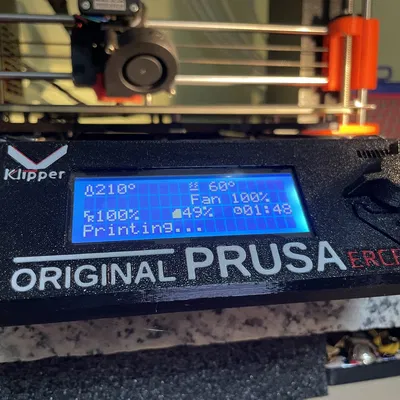 Vỏ LCD MK3 với logo Klipper và ERCF (3 màu)