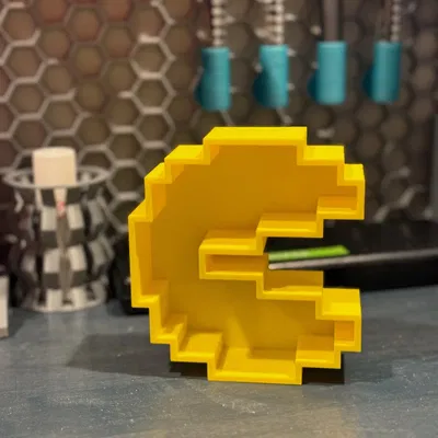 Khay Đựng Đồ Bàn Làm Việc Hình Pac Man