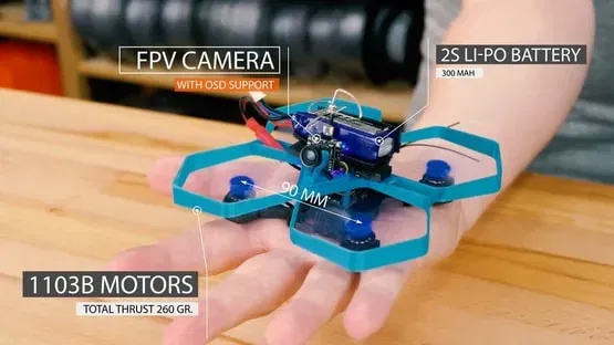 Khung Drone Mini Không Chổi Than - Image 1