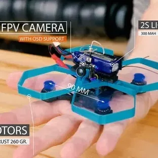 Khung Drone Mini Không Chổi Than