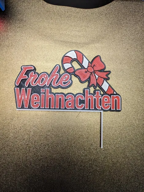 Title Góc cửa Giáng sinh Frohe Weihnachten Dekoration für Türrahmen - Image 2