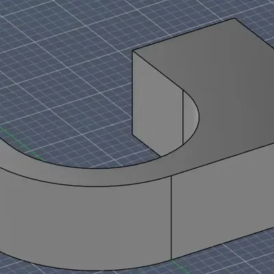 nail-in 17mm pipe clip