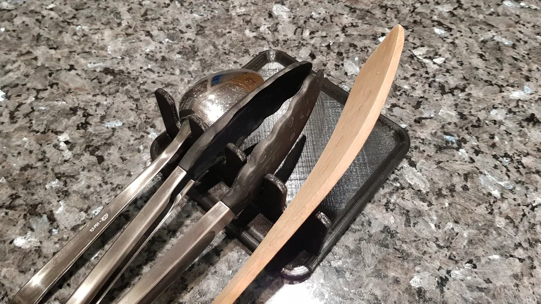 Kệ Để Muỗng Nĩa In 3D Tiện Lợi Cho Căn Bếp - Image 3