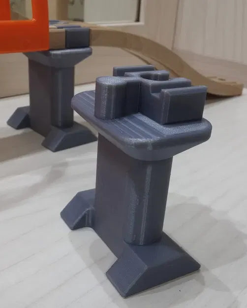 Cột cầu tàu bằng gỗ tương thích với bộ IKEA - Image 1