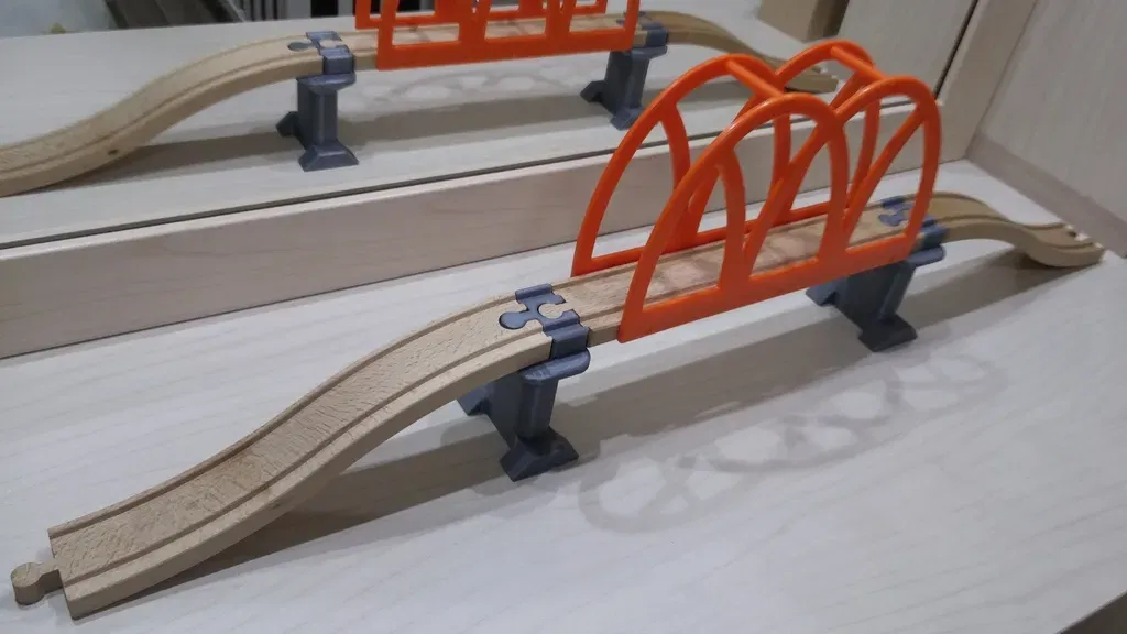 Cột cầu tàu bằng gỗ tương thích với bộ IKEA - Image 2