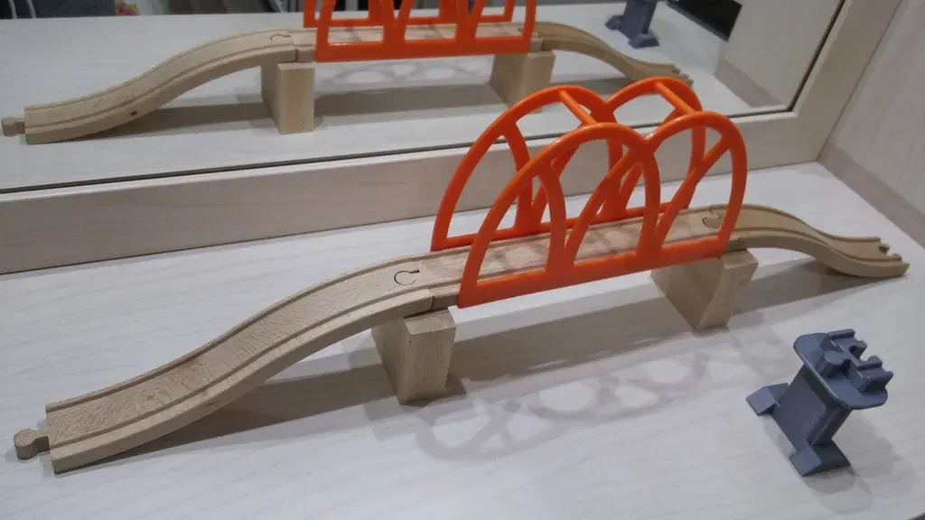 Cột cầu tàu bằng gỗ tương thích với bộ IKEA - Image 3