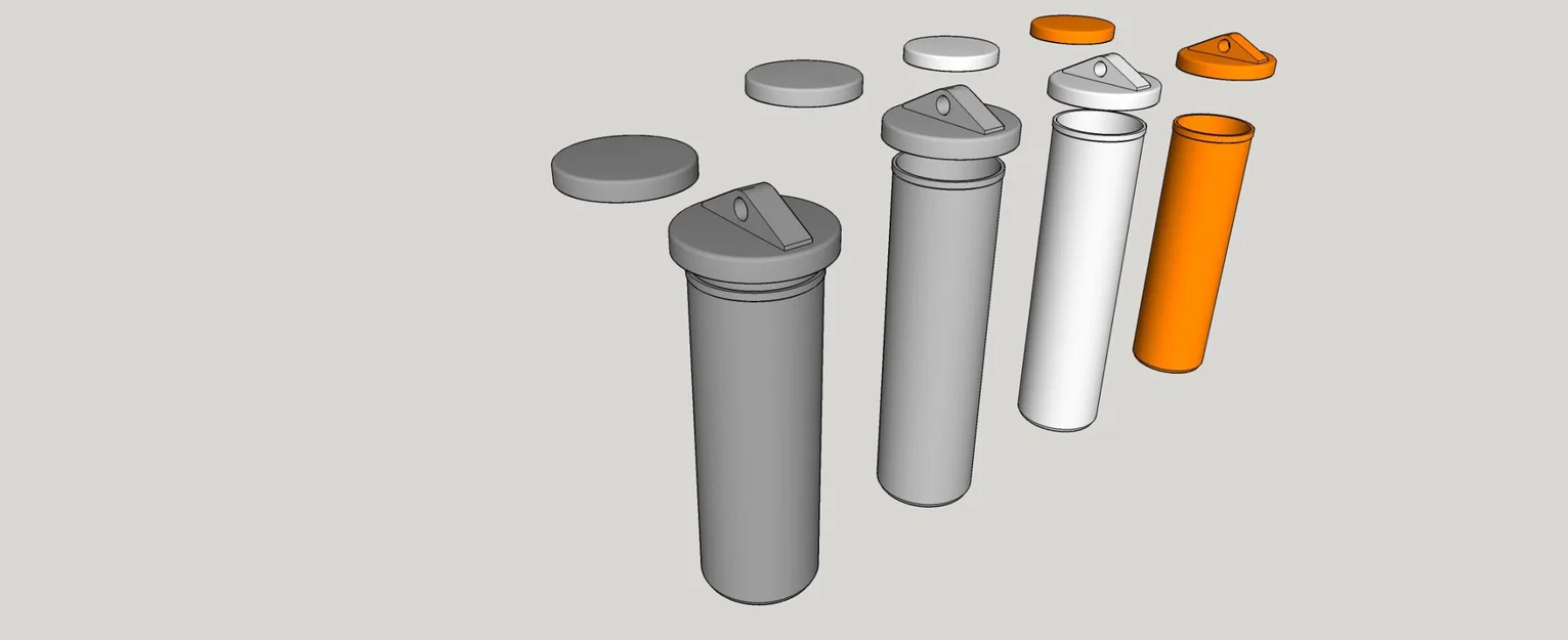 Ống Đựng Tiền Xu USD - Bộ Tiền Xu Mỹ - Image 1