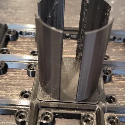 Chân nến Tealight Gridfinity 1x1 có lỗ nam châm