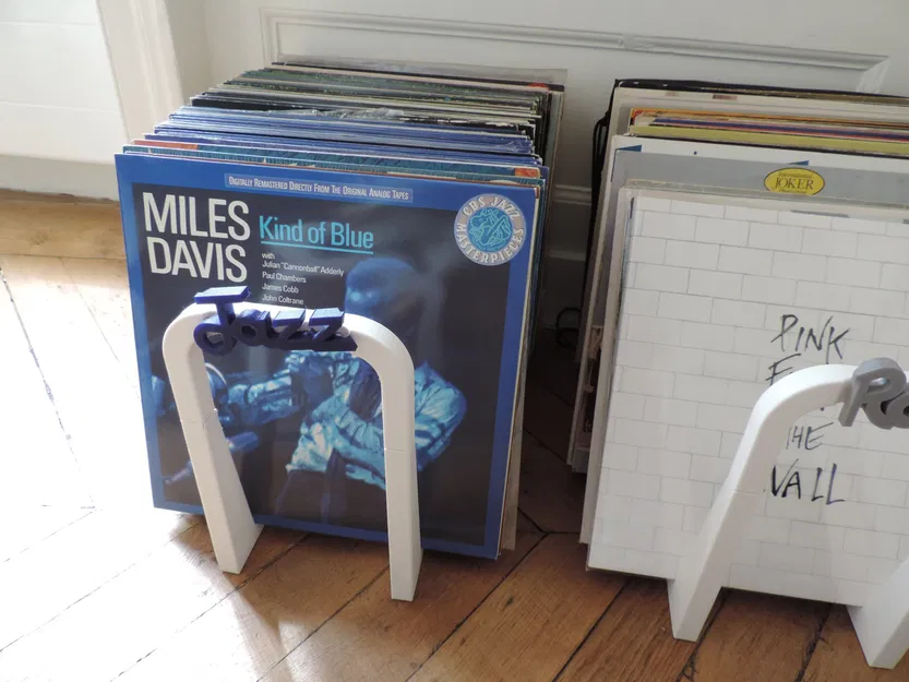 Chức danh Người giữ bản ghi Vinyl Tóm tắt Giá đỡ đĩa vinyl - Image 1