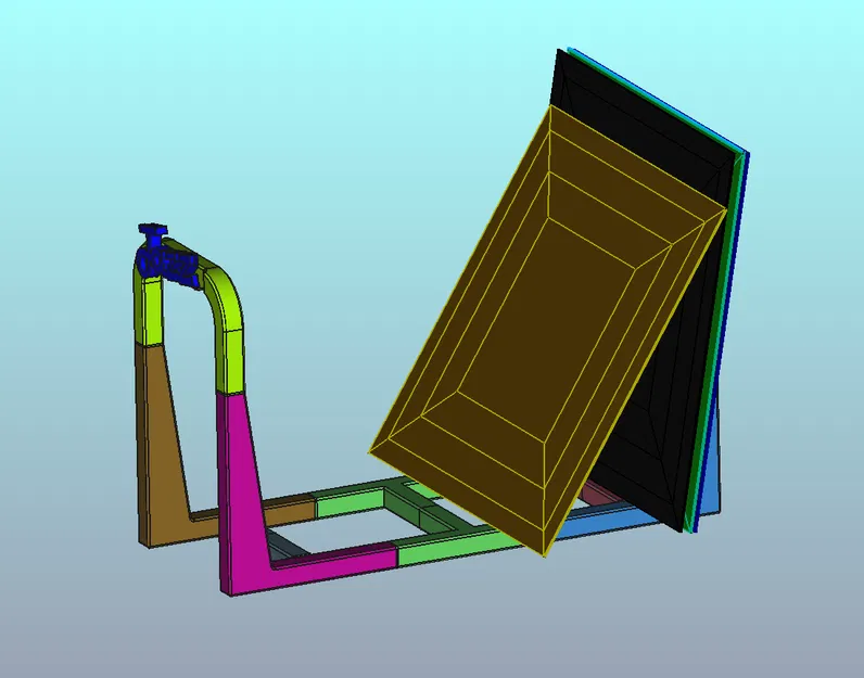 Chức danh Người giữ bản ghi Vinyl Tóm tắt Giá đỡ đĩa vinyl - Image 4