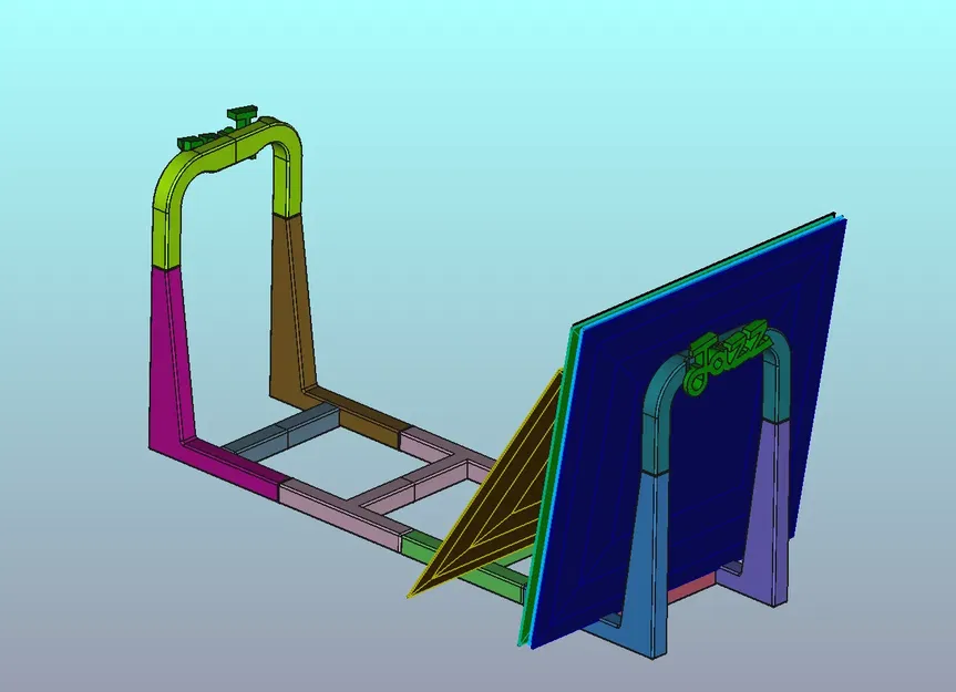 Chức danh Người giữ bản ghi Vinyl Tóm tắt Giá đỡ đĩa vinyl - Image 6