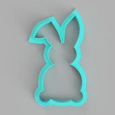 Khuôn Cắt Bánh Quy Hình Thỏ Phục Sinh