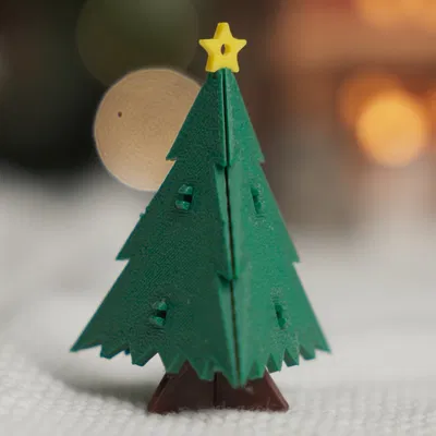 Bộ Kit Thiệp Cây Thông Noel Đa Sắc