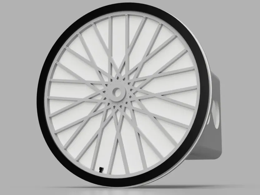 Hitch Cover Bicycle Wheel - Image 1