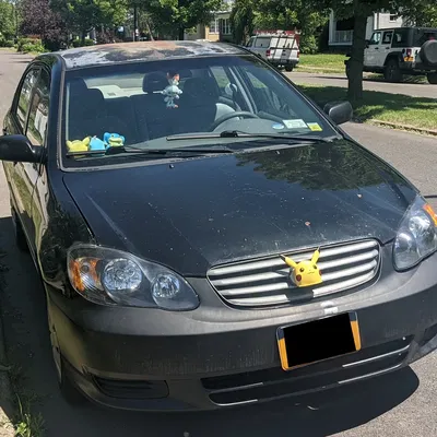 Logo lưới tản nhiệt cho Toyota Corolla 2004 (trống, không logo)