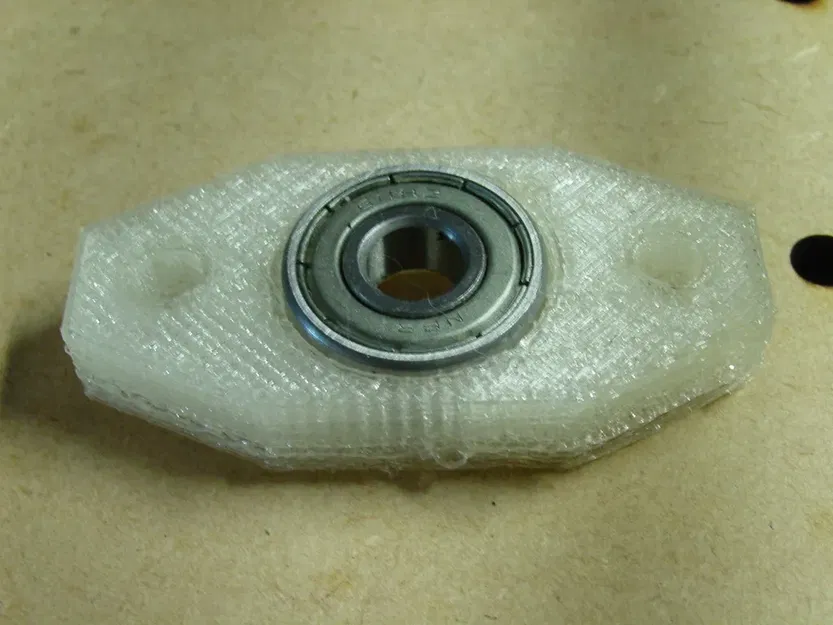 Horizontal mounting 608 bearing holder - Image 1