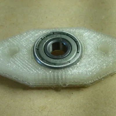 Horizontal mounting 608 bearing holder