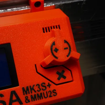 LCD Knobs with rotation indicator