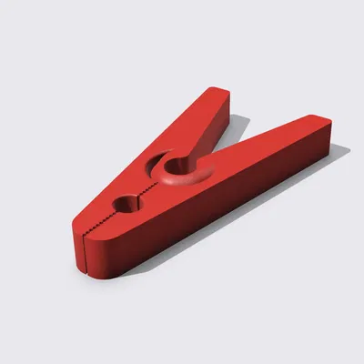 Kẹp Quần Áo Chắc Chắn | In Ra Là Dùng Được | Lực Kẹp Mạnh