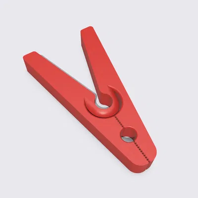 Kẹp Quần Áo Chắc Chắn | In Ra Là Dùng Được | Lực Kẹp Mạnh