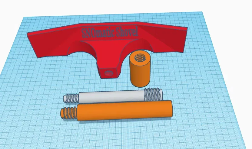 SNOmadic Shovel - Dụng cụ cào tuyết đa năng - Image 1