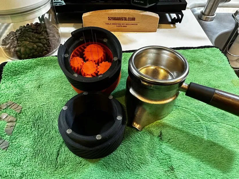 UMIKOT 54mm Tay Khuấy WDT Bánh Răng Hành Tinh Cho Tay Cầm 9barista - Image 1