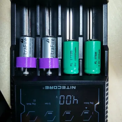 CR2 rechargeable battery adaptor