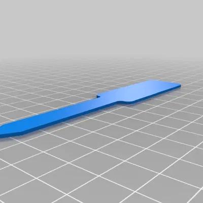 Simple plant stake for marking plants or seedlings