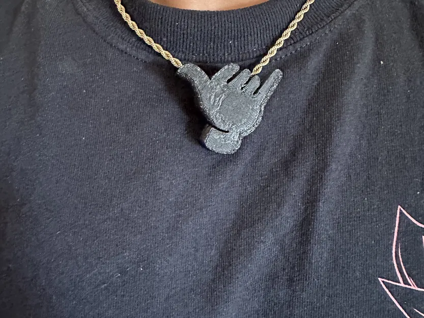 Mặt dây chuyền Shaka Hawaii - Image 3