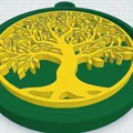 Mặt Dây Chuyền Cây Sự Sống Celtic / Bắc Âu 44 - Thumbnail 1