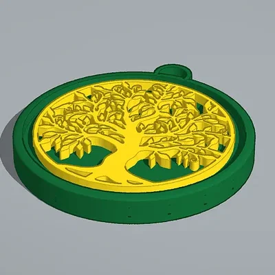Mặt Dây Chuyền Cây Sự Sống Celtic / Bắc Âu 44