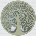 Mặt Dây Chuyền Cây Sự Sống - Phong Cách Celtic / Bắc Âu 42 - Thumbnail 2
