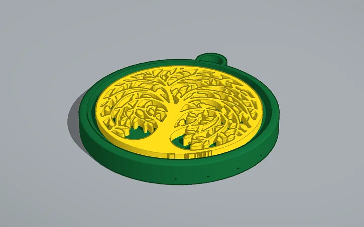 Mặt Dây Chuyền Cây Sự Sống - Phong Cách Celtic / Bắc Âu 42 - Image 3