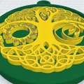 Mặt Dây Chuyền Cây Sự Sống Phong Cách Celtic/Bắc Âu 41 - Thumbnail 1