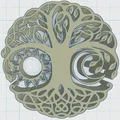 Mặt Dây Chuyền Cây Sự Sống Phong Cách Celtic/Bắc Âu 41 - Thumbnail 3