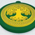 Celtic / Norse - Mặt Dây Chuyền Cây Sự Sống 39 - Thumbnail 1