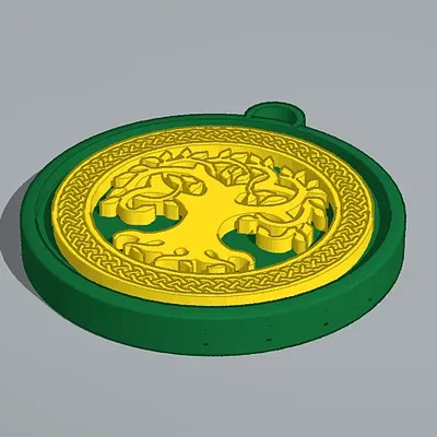 Celtic / Norse - Mặt Dây Chuyền Cây Sự Sống 39