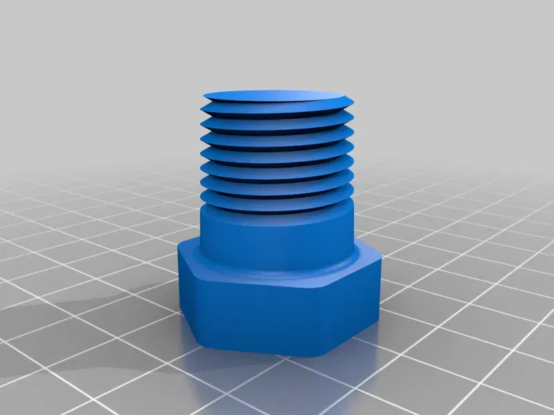 Nắp ren NPT 1/2" cho PVC - Image 1