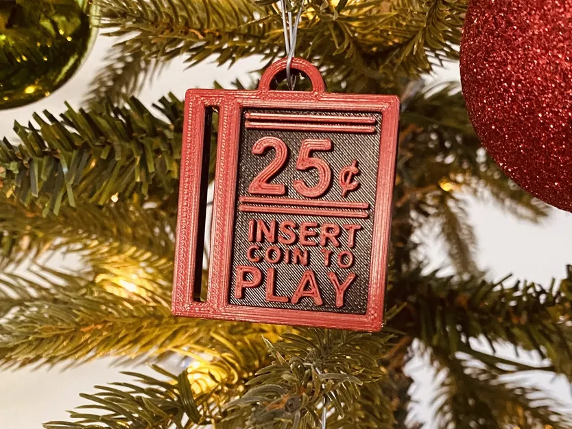 Insert Coin To Play Ornament - Image 1