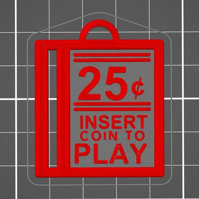 Insert Coin To Play Ornament