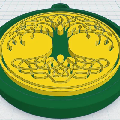 Celtic / Norse - Dây Chuyền Cây Sự Sống 33
