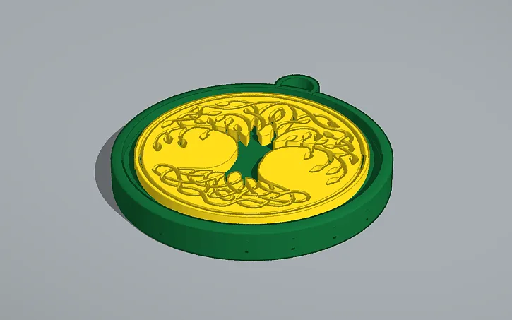 Celtic / Norse - Dây Chuyền Cây Sự Sống 33 - Image 2