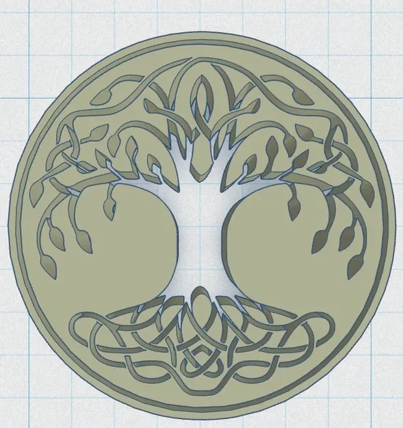 Celtic / Norse - Dây Chuyền Cây Sự Sống 33 - Image 3