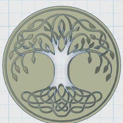 Celtic / Norse - Dây Chuyền Cây Sự Sống 33