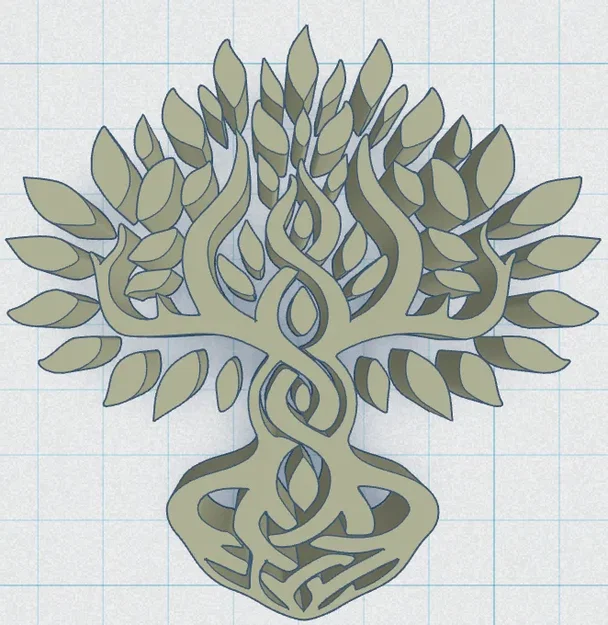 Celtic / Norse - Mặt Dây Chuyền Cây Sự Sống 37 - Image 3